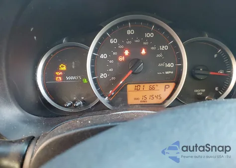 2012 Toyota Yaris Le z USA, uszkodzony, nr VIN JTDKTUD31CD510012